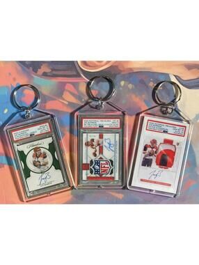3169B Joe Burrow 3 Pack Bundle - 3 Different Custom Novelty Keychains -Gift